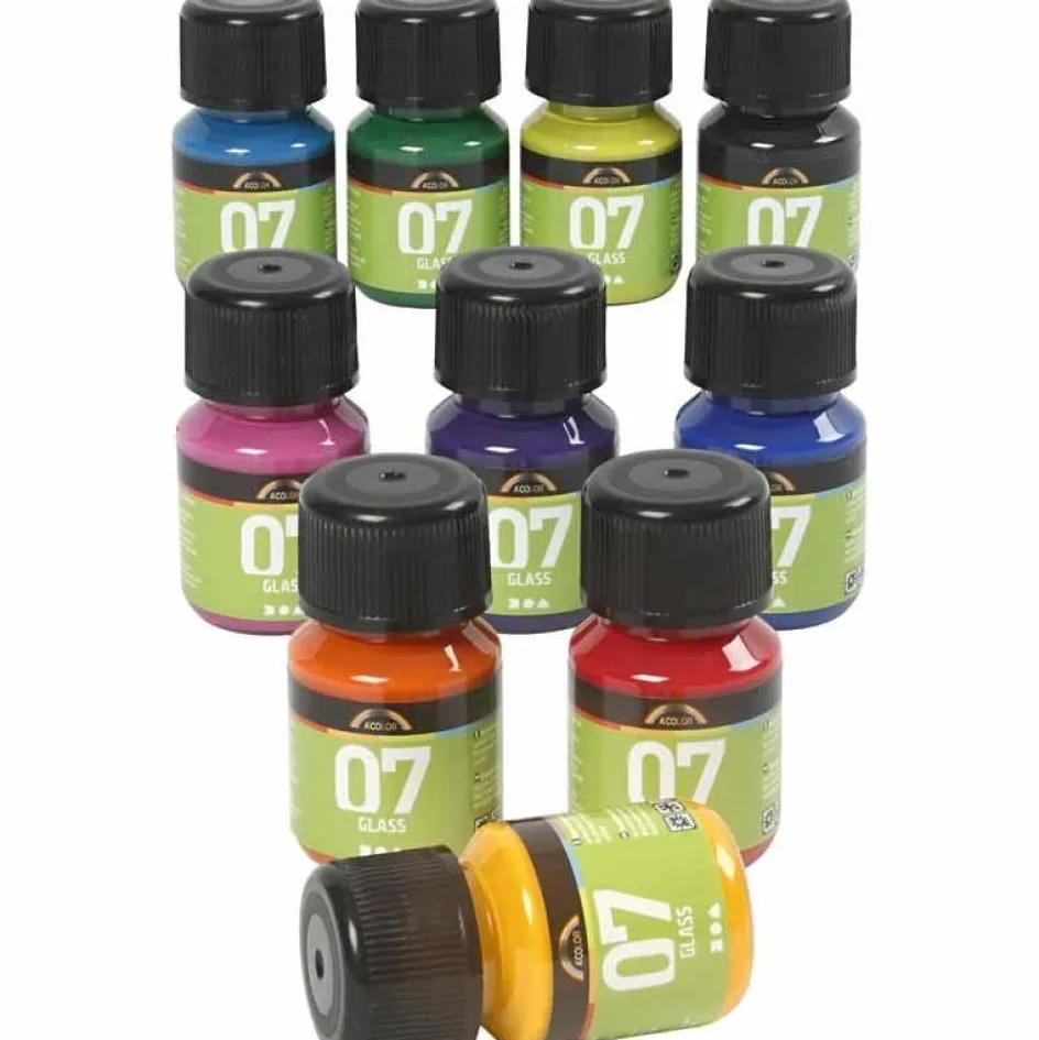 A-color Glass Paint| Porcelain And Glass Decoration (Wipeable)