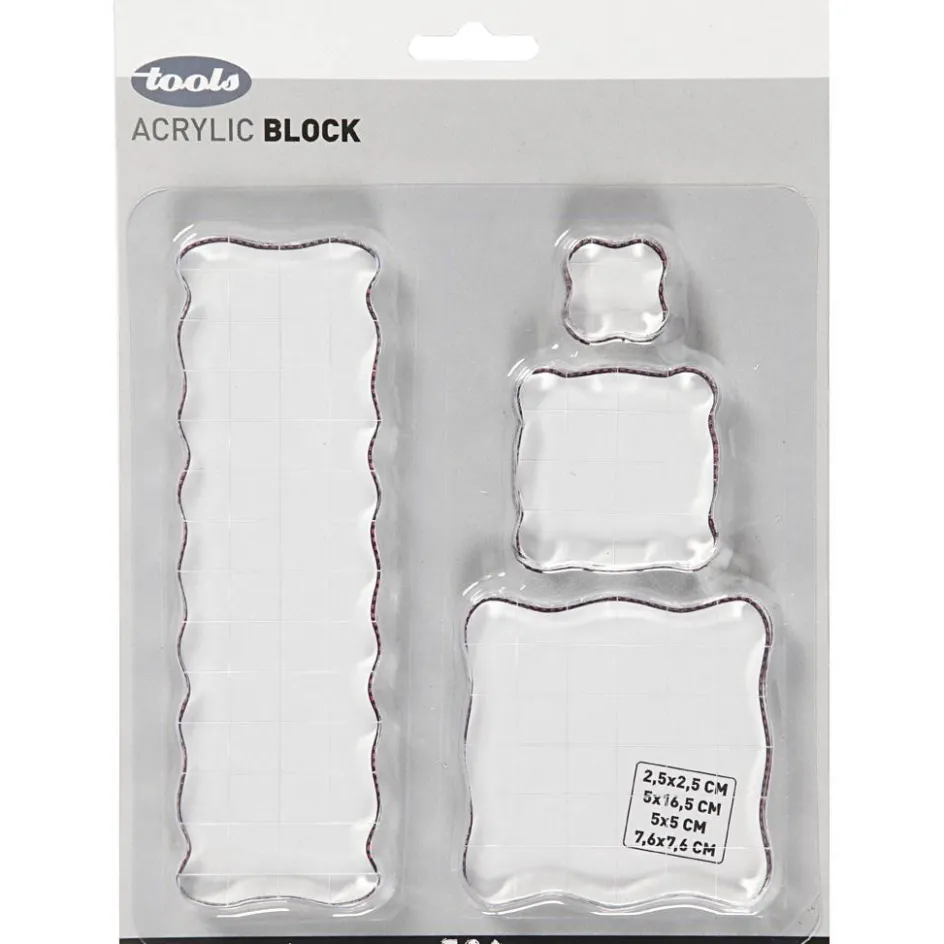 Viva Decor Acrylic Block| Stencils And Stamps