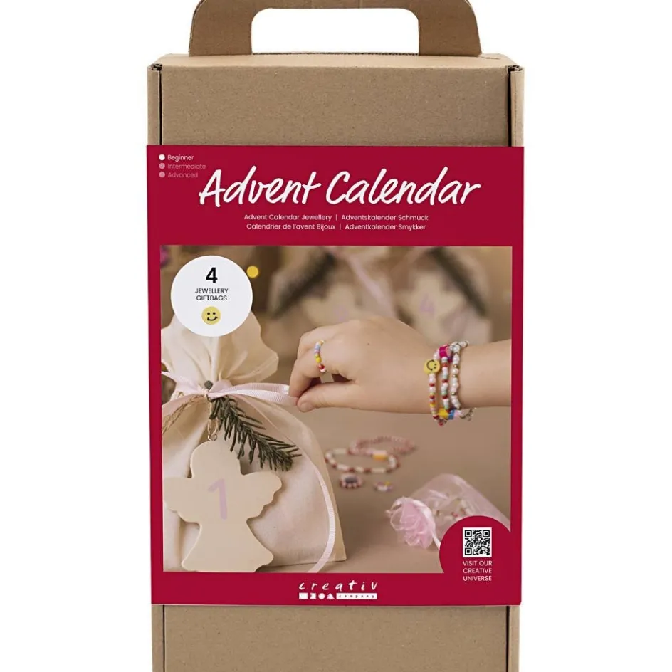Creativ Company Advent Calendar Jewellery| Beads|Diy-Kits, Beads And Jewellery Making