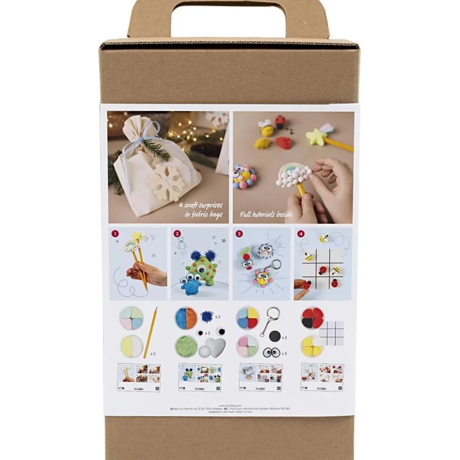 Creativ Company Advent Calendar Modelling| Air Drying Clay And Modelling Compounds|Diy-Kits, Modelling And Casting