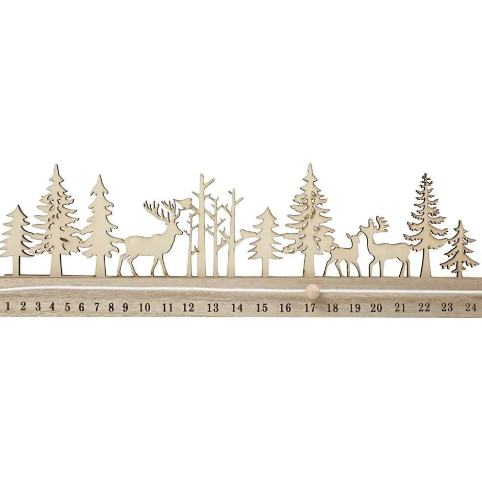 Creativ Company Advent countdown| Figures, Eggs And Animals For Decorating