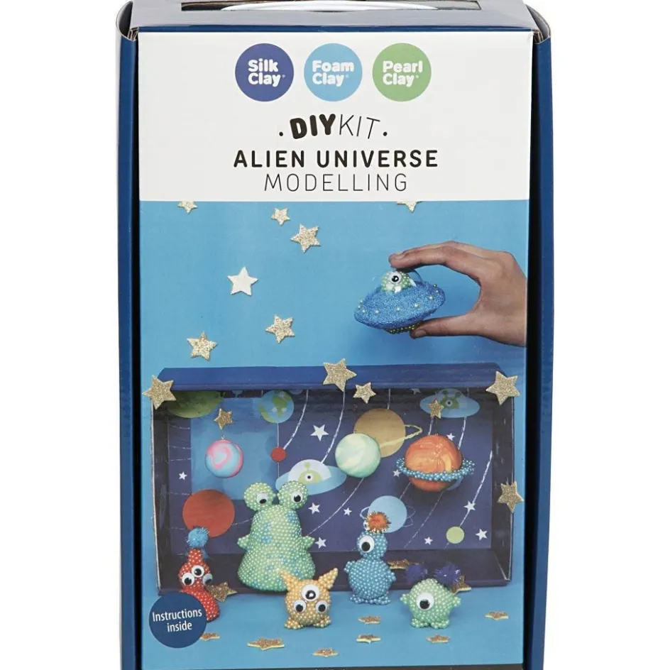 Pearl Clay Aliens' universe| Air Drying Clay And Modelling Compounds|Diy-Kits, Modelling And Casting