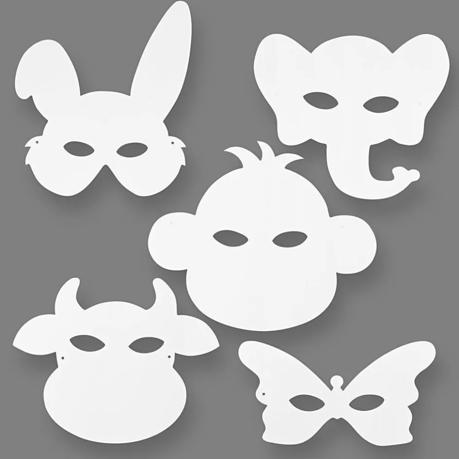 Creativ Company Animal Masks| Items For Decoration And Decorative Items|Masks