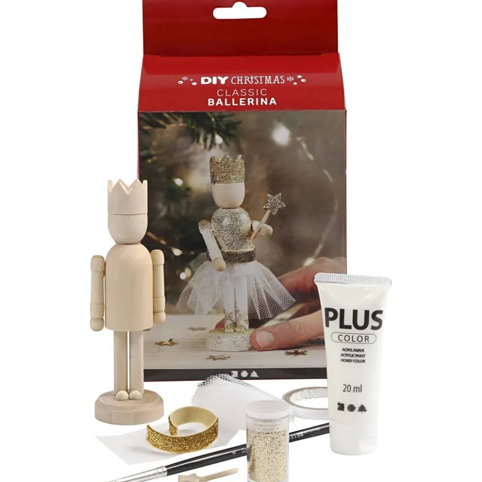 Creativ Company Ballerina| Figures, Eggs And Animals For Decorating|Diy-Kits, Items For Decoration