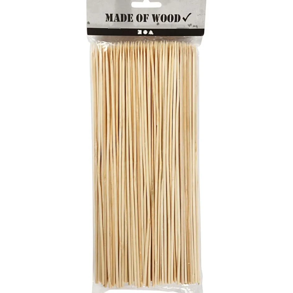 Creativ Company Bamboo stakes| Basic Items And Tools|Lolly Sticks And Construction Tools