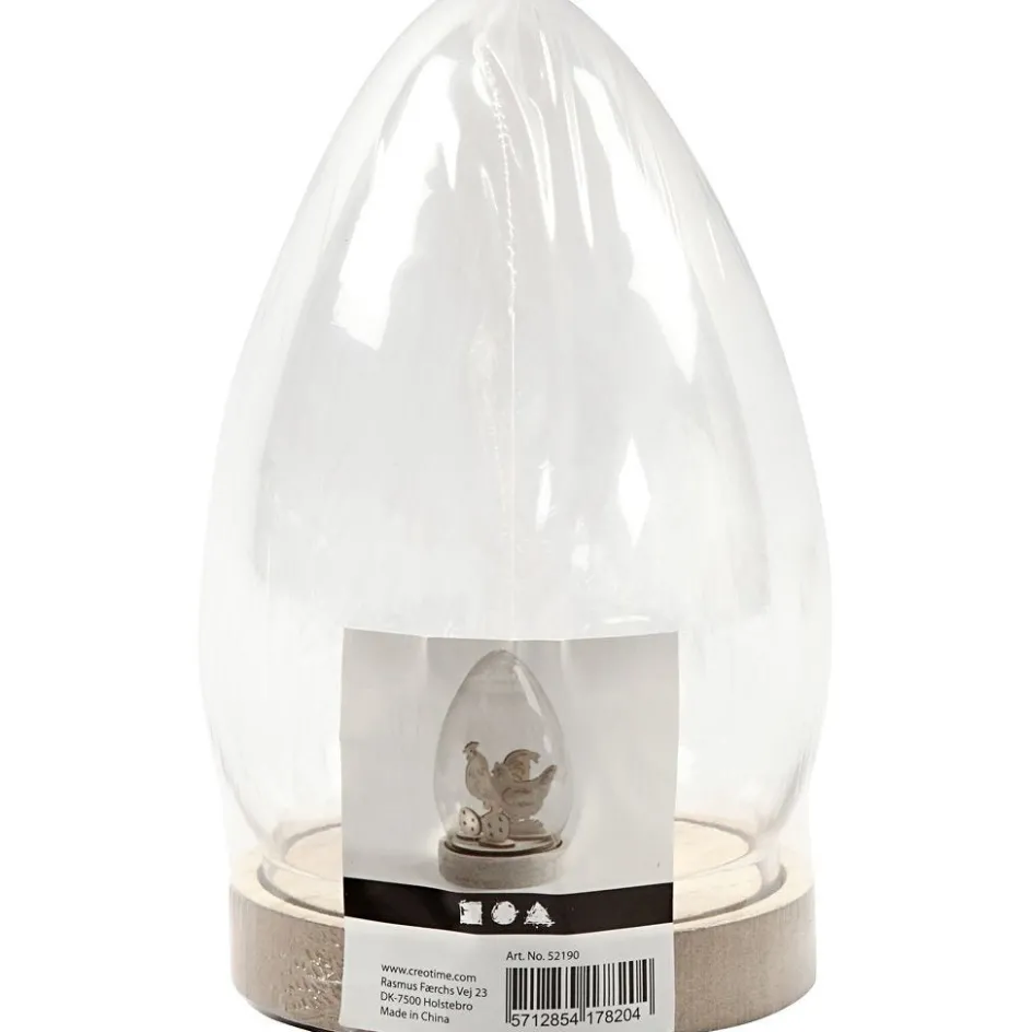 Creativ Company Bell on Wooden Stand| Figures, Eggs And Animals For Decorating