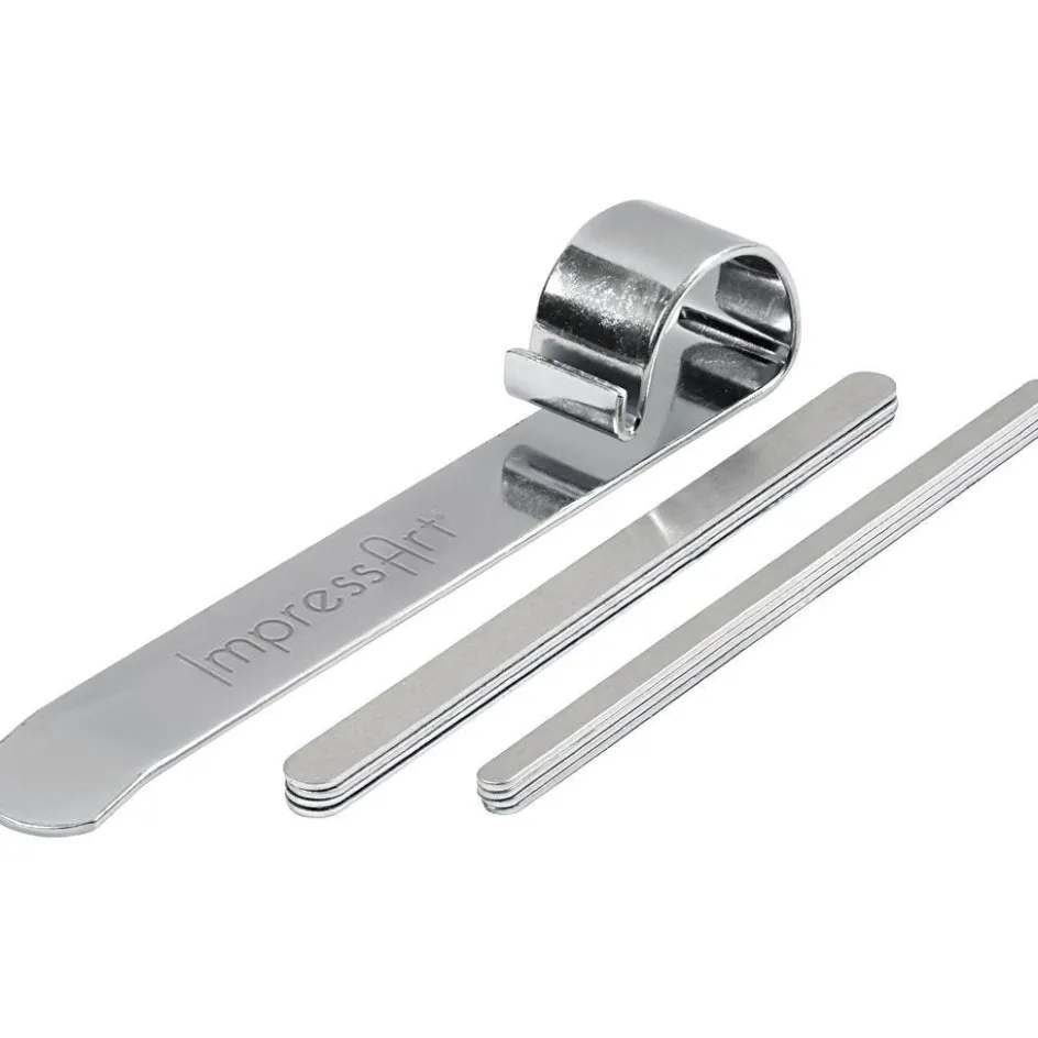 ImpressArt Bending Tool and Metal Bands for bracelet| Metal Embossing