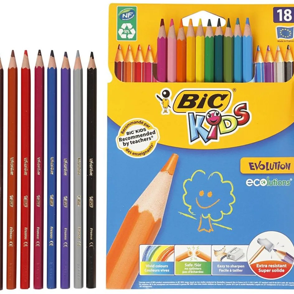 BIC Evolution Colour Pencils| Pencils And Chalks