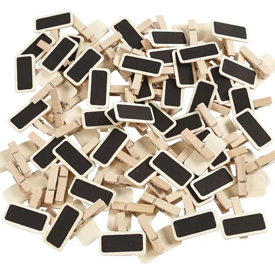 Creativ Company Blackboard with clothes peg| Signs
