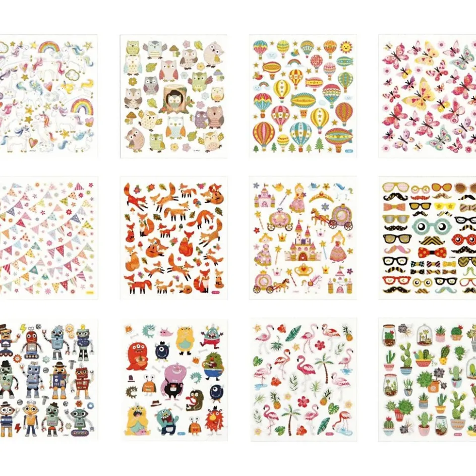 Creativ Company Book of stickers| Basic Items And Tools|Stickers And Vintage Die-Cuts