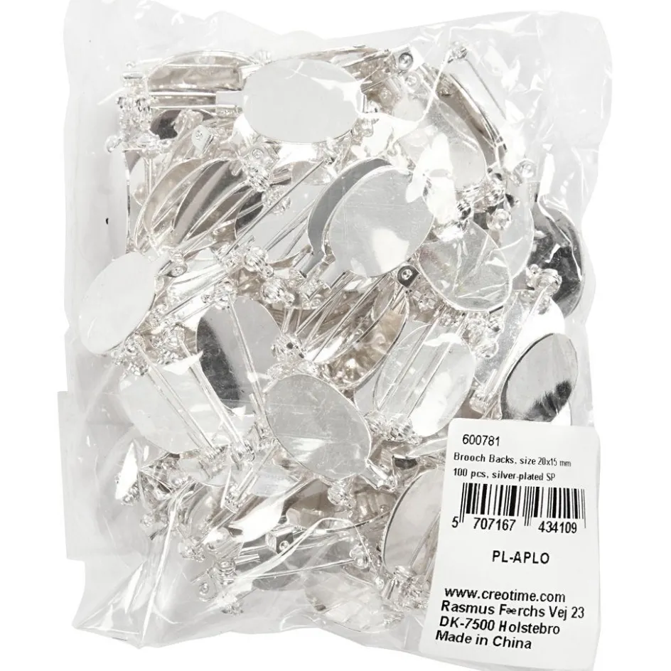 Creativ Company Brooch Backs| Jewellery Making Elements