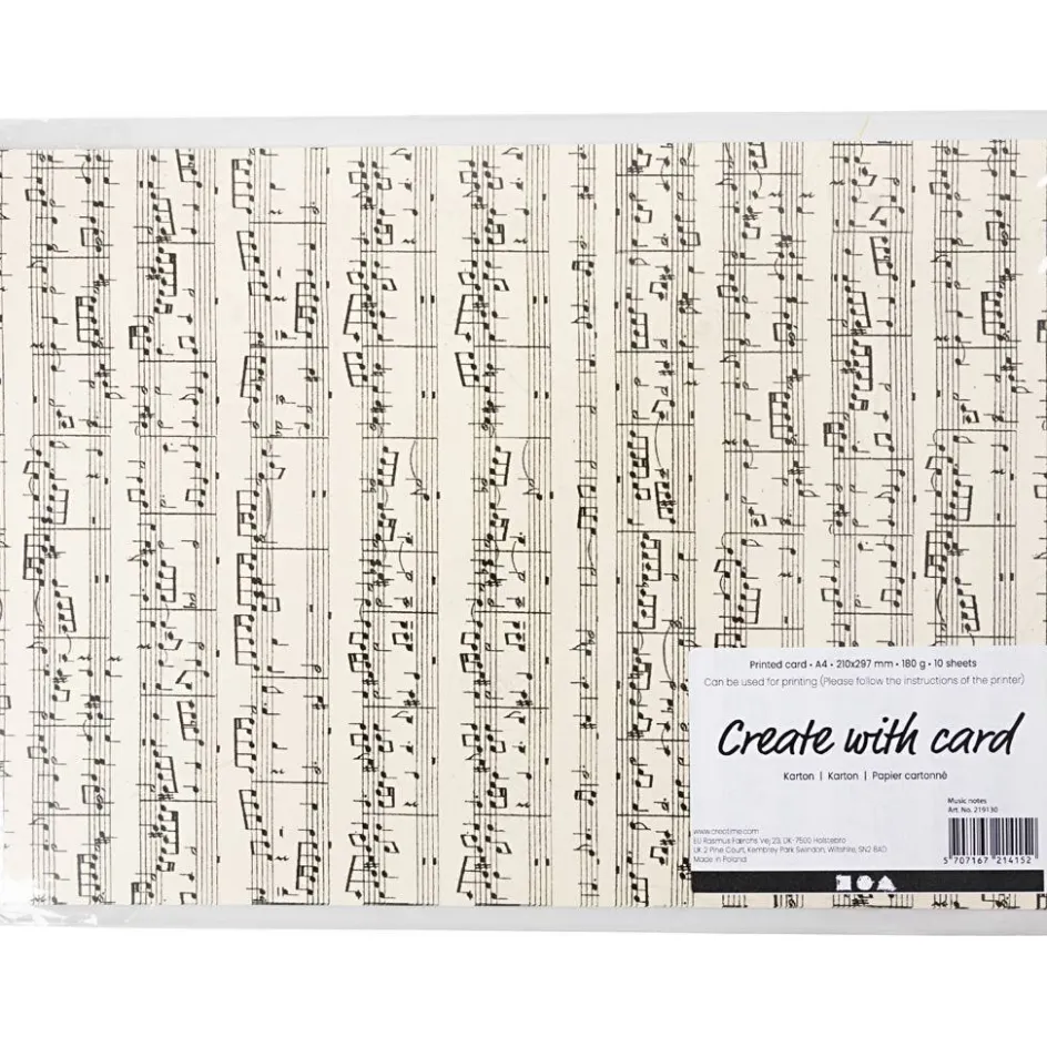 Creativ Company Card| Paper And Card|Calendars, Notebooks And Colouring Books