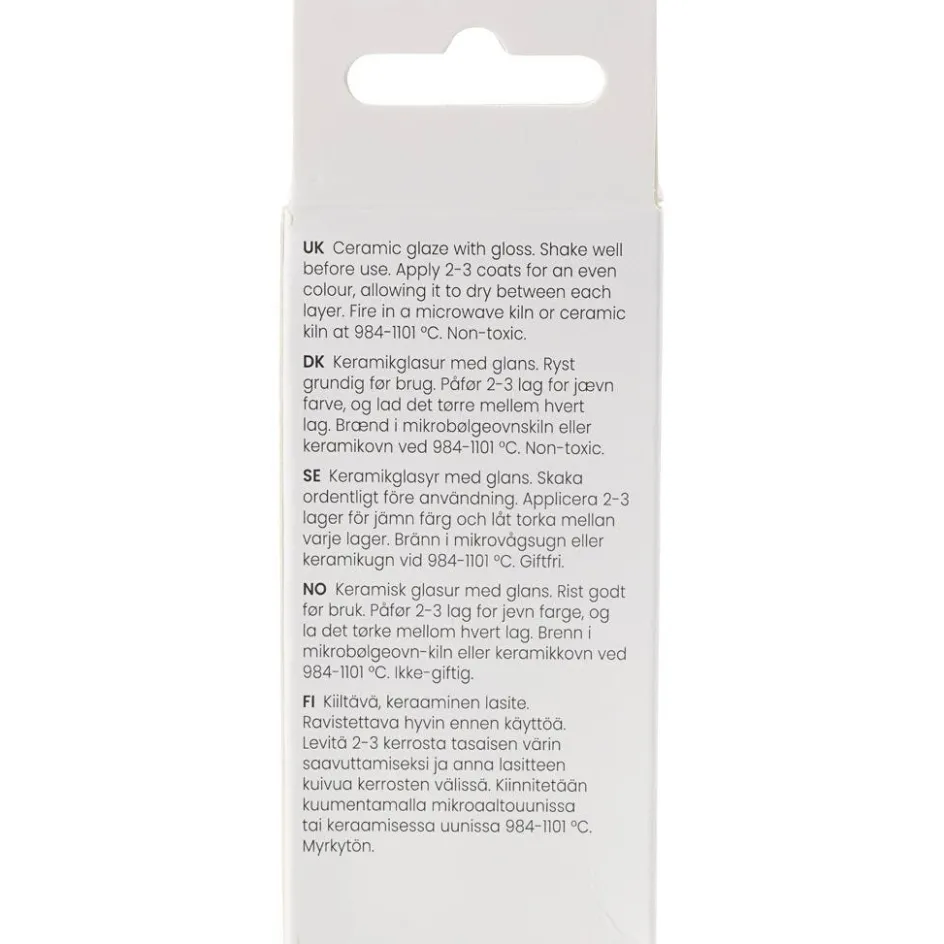 Creativ Company Ceramic Glaze| Clay For A Kiln