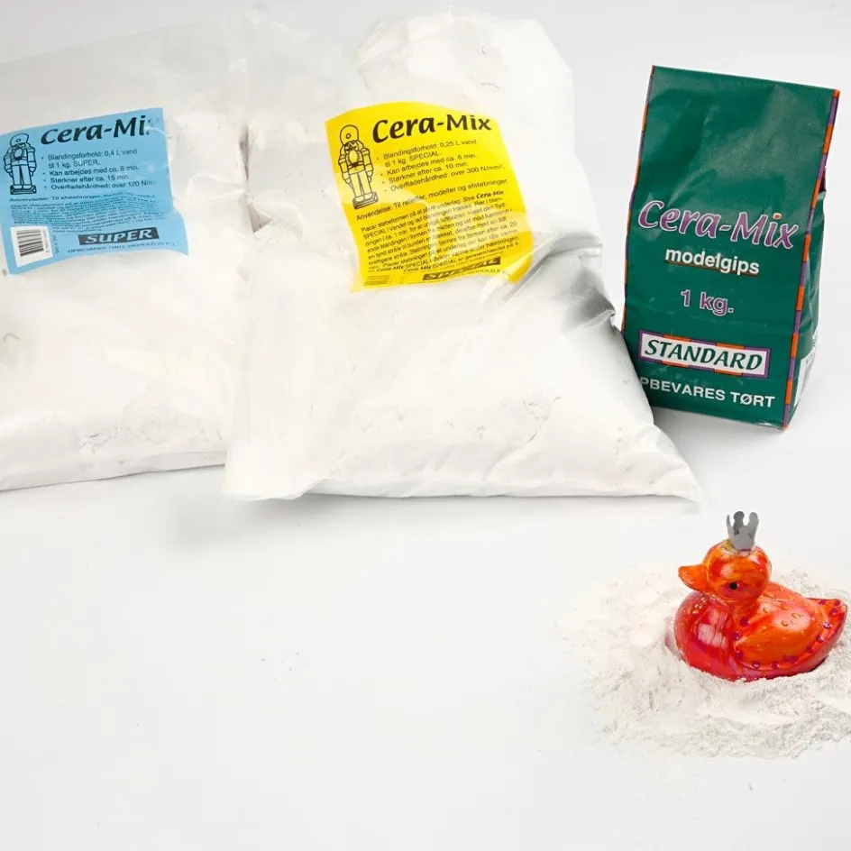 Creativ Company Cera-Mix Exclusive Casting Plaster| Gypsum Casting
