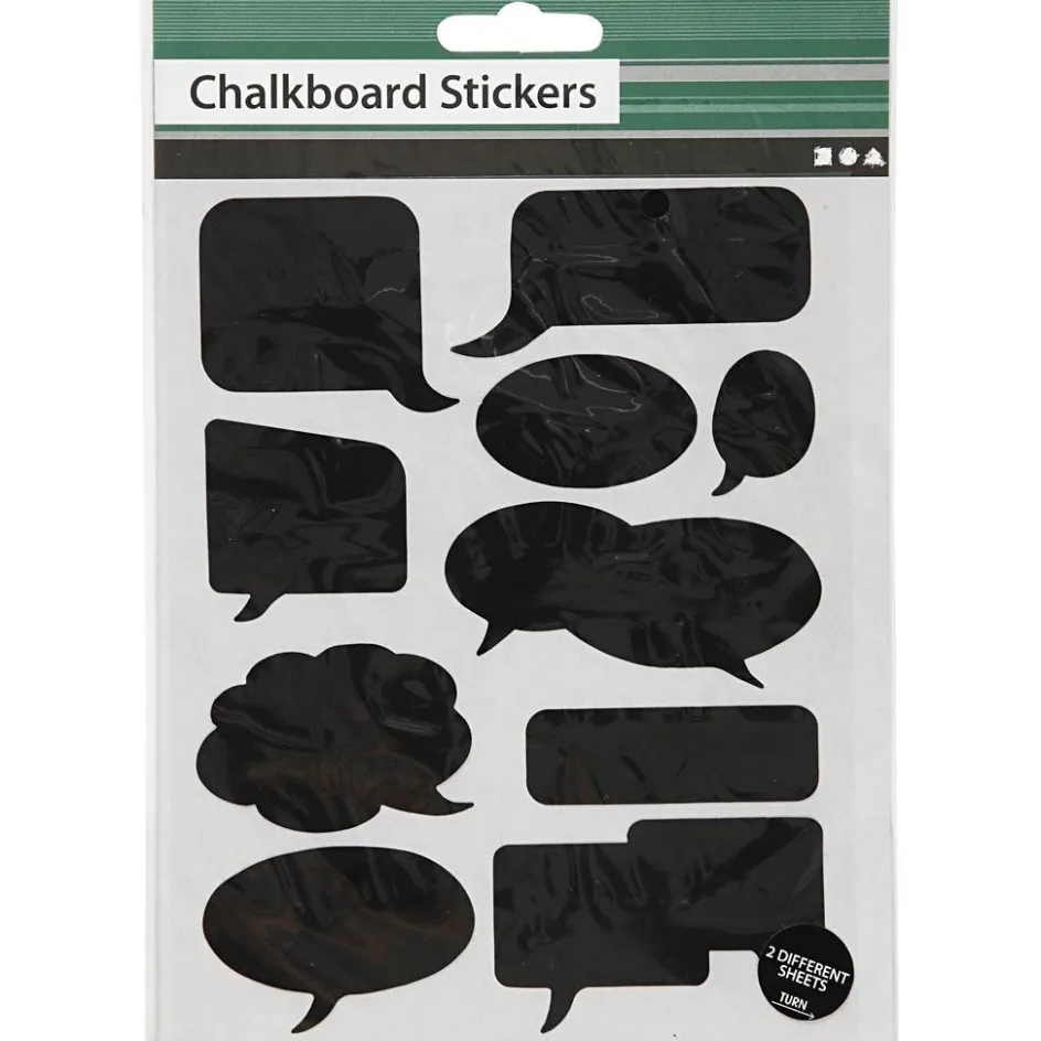 Creativ Company Chalkboard Stickers| Stickers And Vintage Die-Cuts
