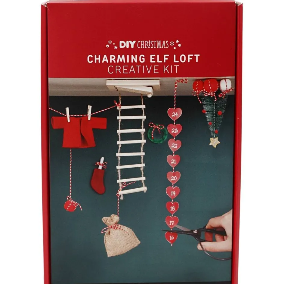Creativ Company Charming Elf Loft| Miniature|Diy-Kits, Basic Items And Tools