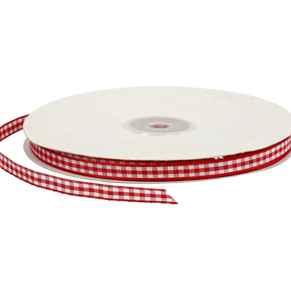 Creativ Company Checked Ribbon| Ribbon, Cord And Lace