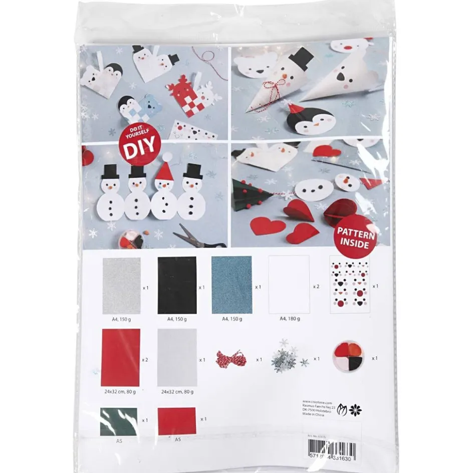 Creativ Company Christmas decoration| Paper And Card|Diy-Kits, Paper Crafts