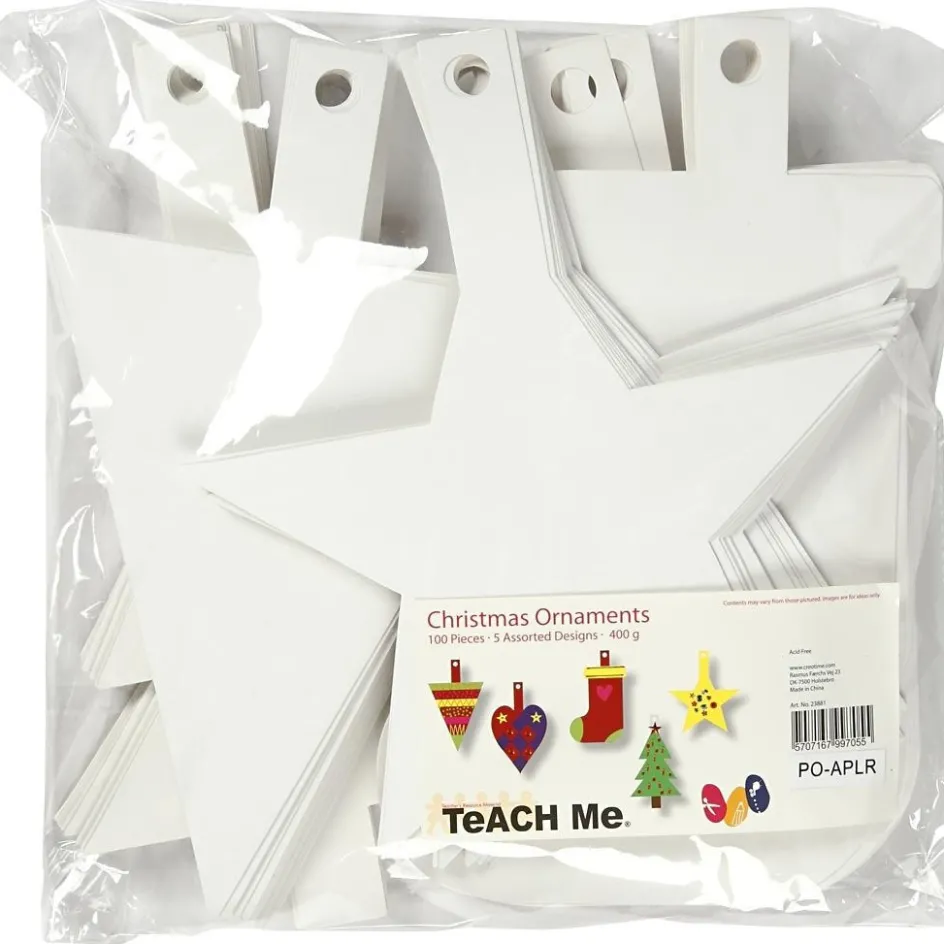 Creativ Company Christmas Ornaments| Paper Decorations And Paper Figures
