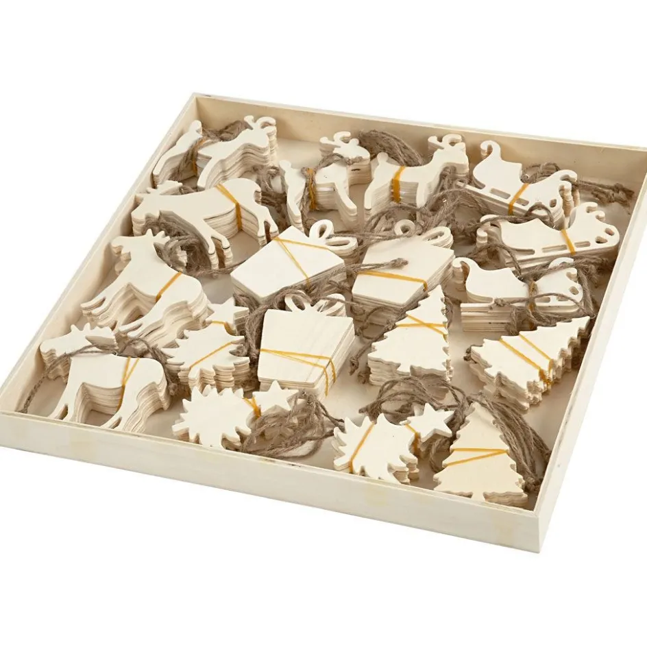 Creativ Company Christmas Ornaments| Figures, Eggs And Animals For Decorating