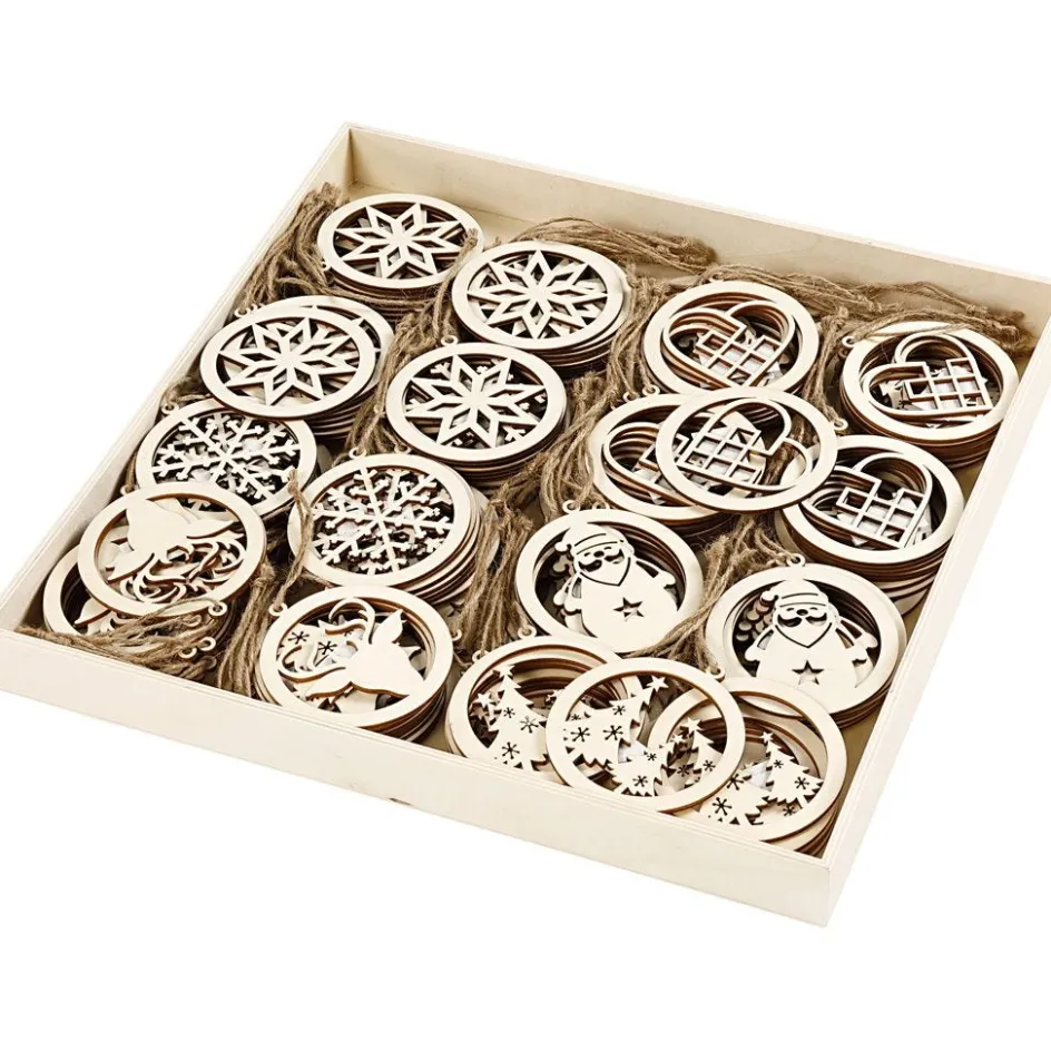 Creativ Company Christmas ornaments| Figures, Eggs And Animals For Decorating