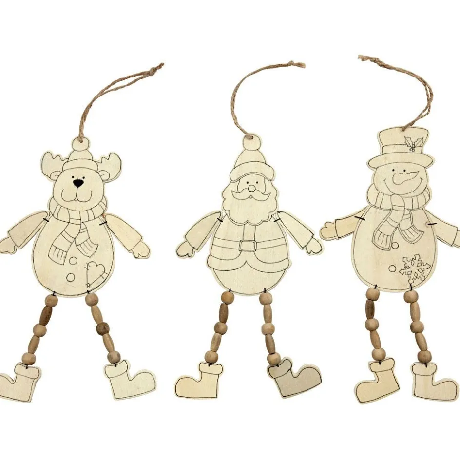 Creativ Company Christmas Ornaments| Figures, Eggs And Animals For Decorating