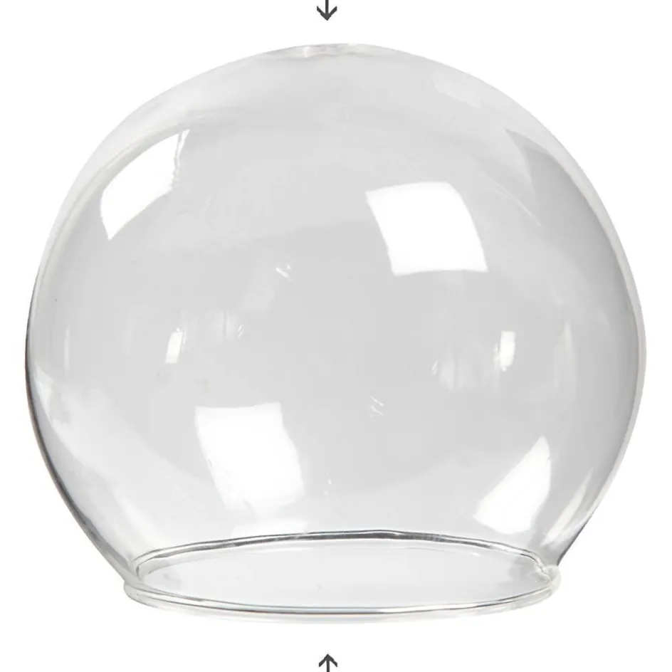 Creativ Company Clear Glass Baseless Hanging Bauble| Figures, Eggs And Animals For Decorating