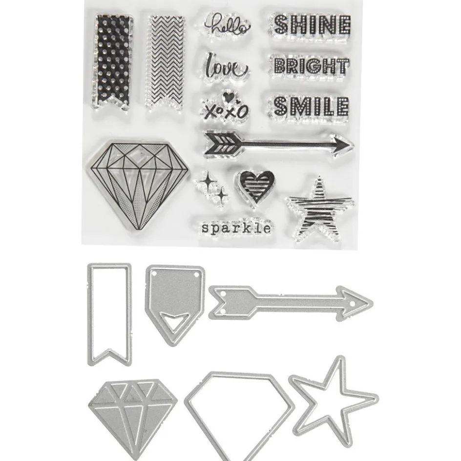 Creativ Company Clear stamps| Stamping And Punching Tools