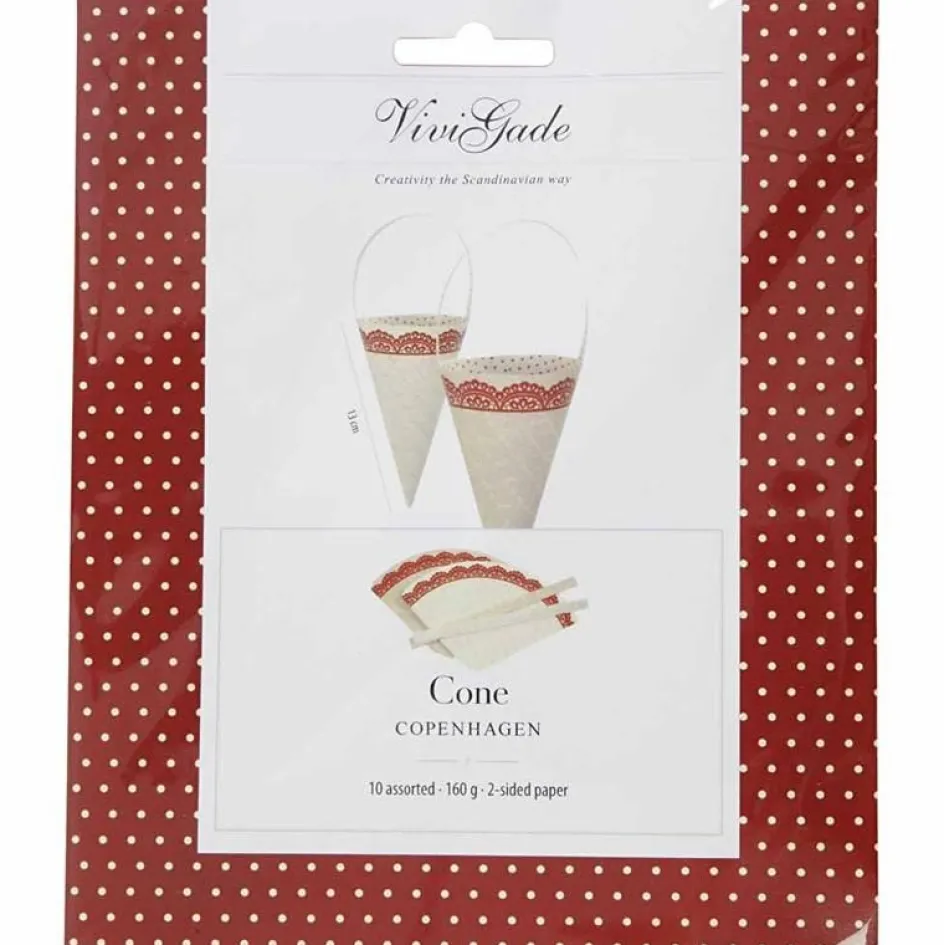 Vivi Gade Cones| Paper Decorations And Paper Figures