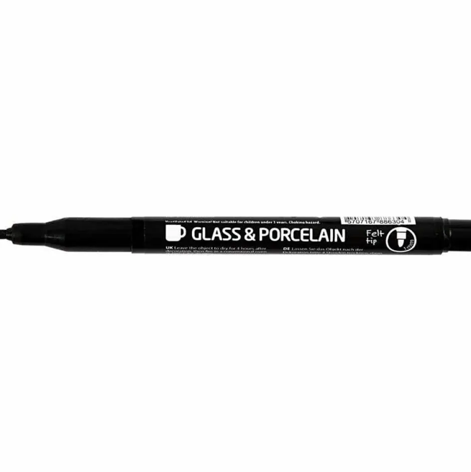 Creativ Company Contour Marker for Glass and Porcelain| Porcelain And Glass Decoration (Washable)