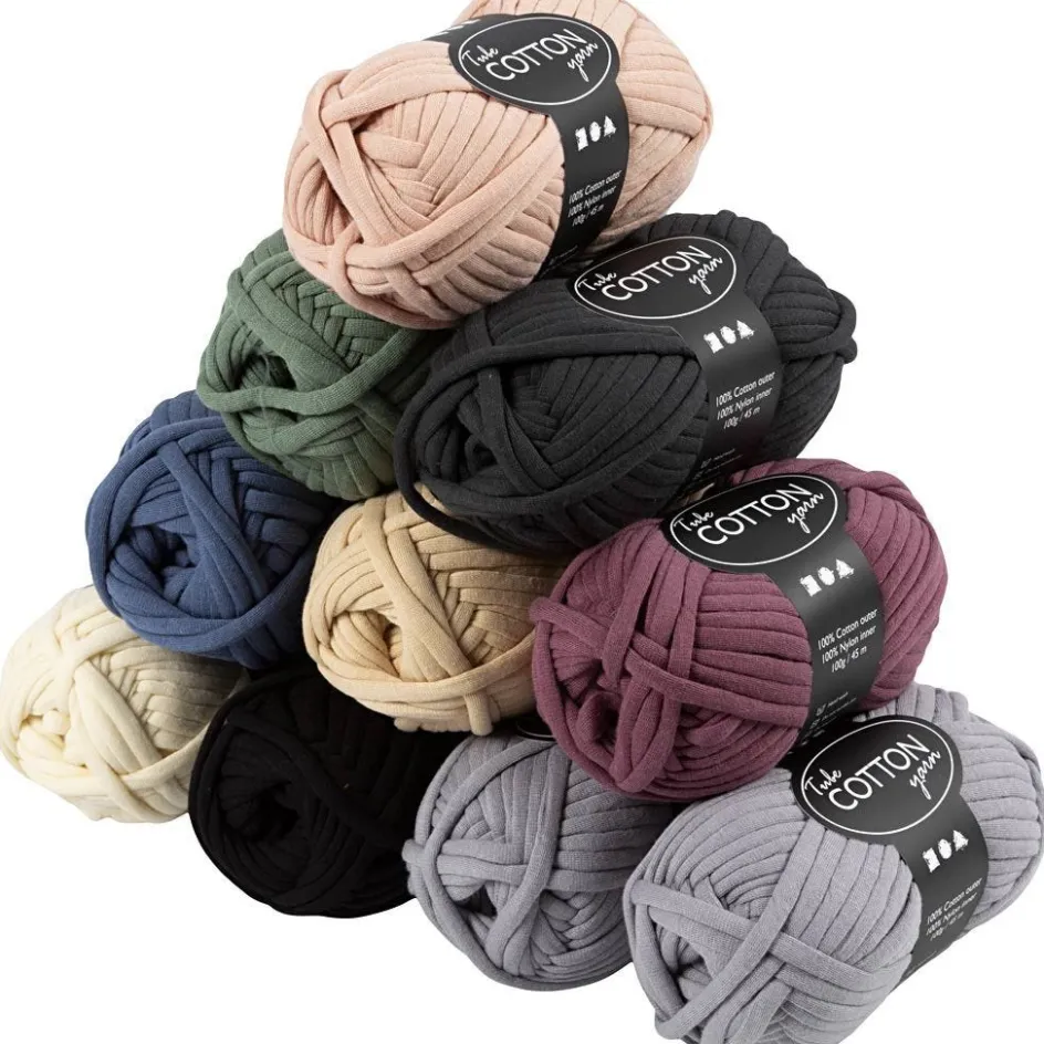 Creativ Company Cotton Tube Yarn| Yarn