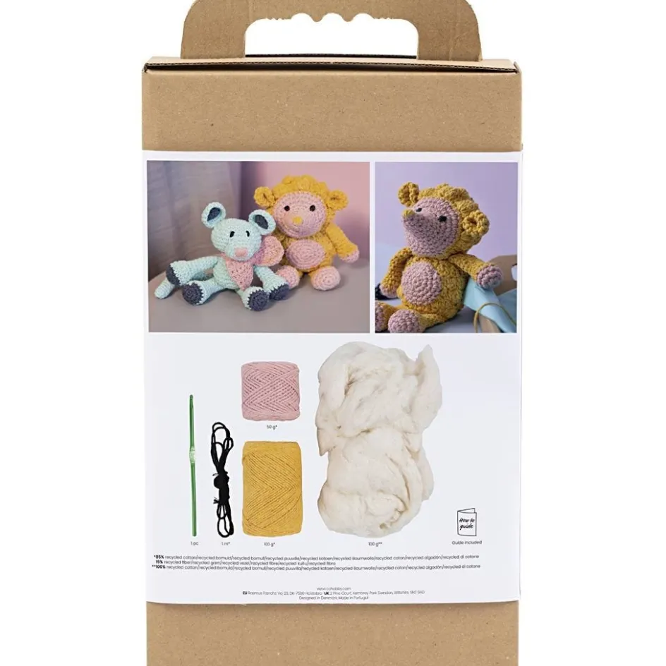 Creativ Company Craft Kit Amigurumi| Yarn|Diy-Kits, Textiles And Yarn