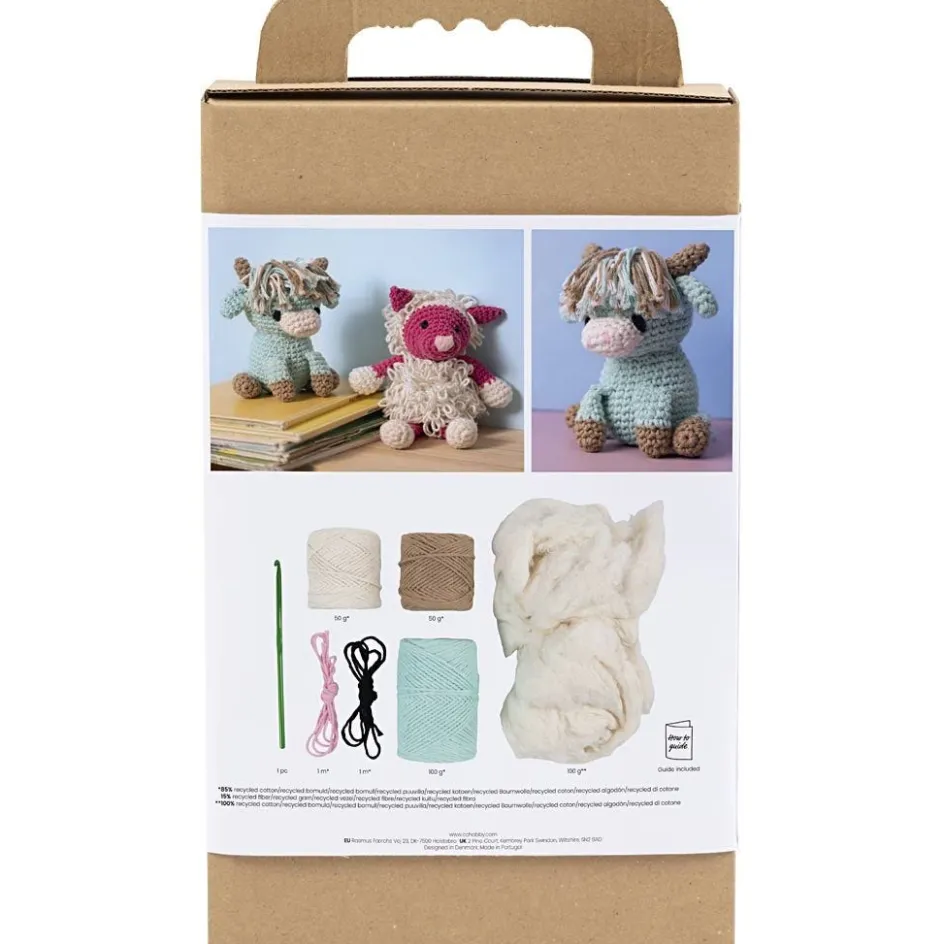 Creativ Company Craft Kit Amigurumi| Yarn|Diy-Kits, Textiles And Yarn