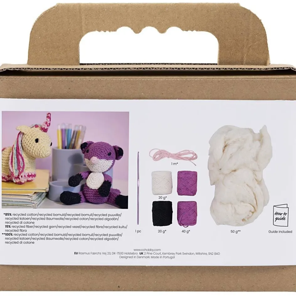 Creativ Company Craft Kit Amigurumi| Yarn|Diy-Kits, Textiles And Yarn