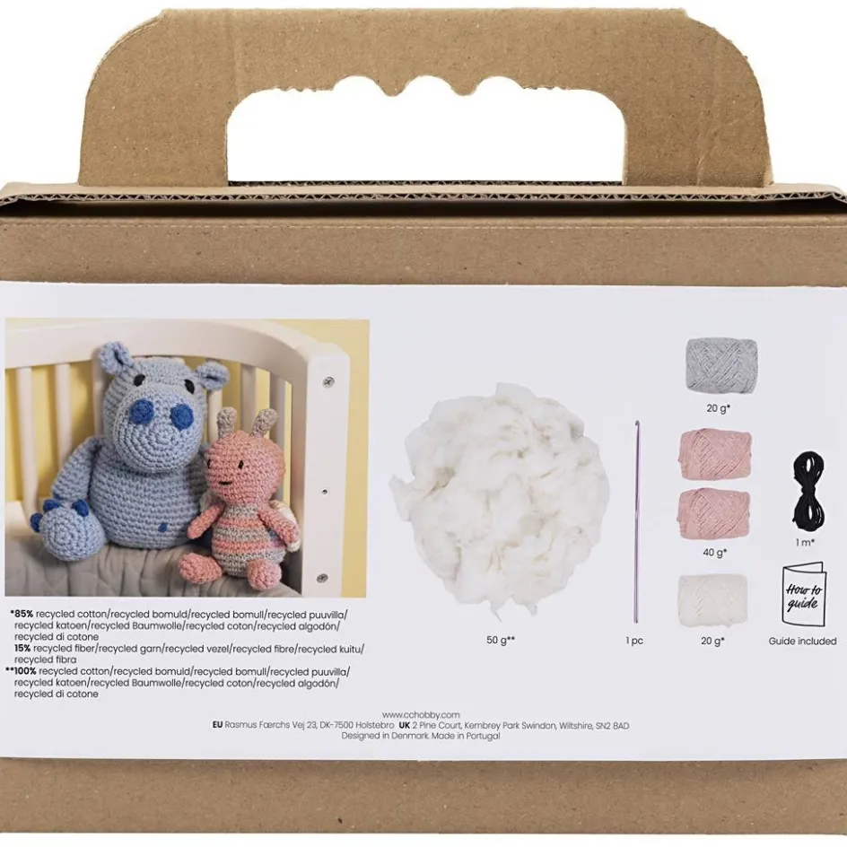 Creativ Company Craft Kit Amigurumi| Yarn|Diy-Kits, Textiles And Yarn