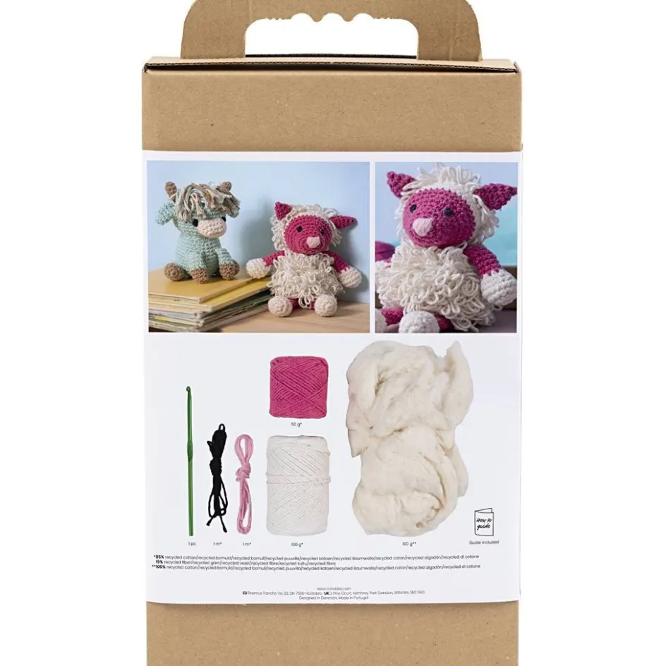 Creativ Company Craft Kit Amigurumi| Yarn|Diy-Kits, Textiles And Yarn