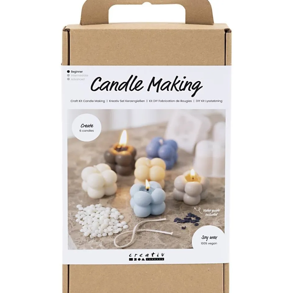 Creativ Company Craft Kit Candle Making| Resin Cast|Moulds