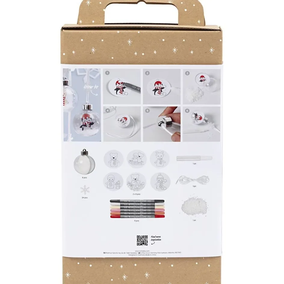 Creativ Company Craft Kit Colouring| Figures, Eggs And Animals For Decorating|Diy-Kits, Items For Decoration