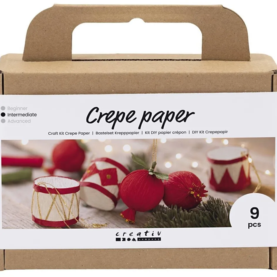 Creativ Company Craft Kit Crepe Paper| Paper And Card|Diy-Kits, Paper Crafts
