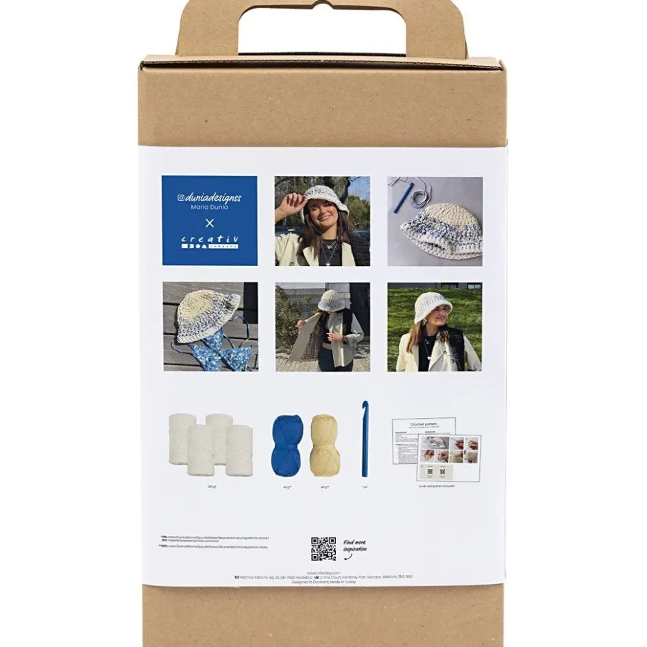 Creativ Company Craft Kit Crochet| Yarn|Diy-Kits, Textiles And Yarn