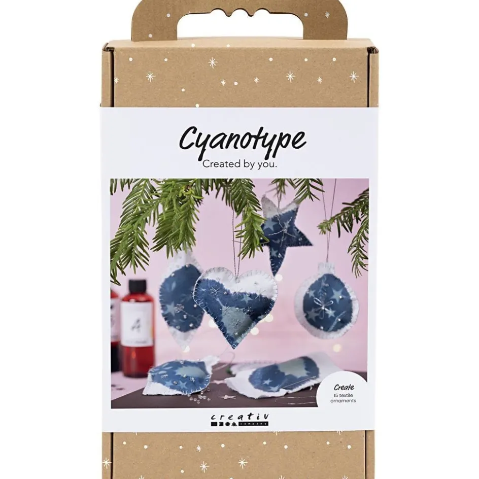 Creativ Company Craft Kit Cyanotype| Diy-Kits, Paints And Painting Accessories