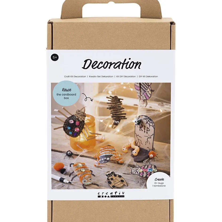 Creativ Company Craft Kit Decoration| Diy-Kits, Basic Items And Tools