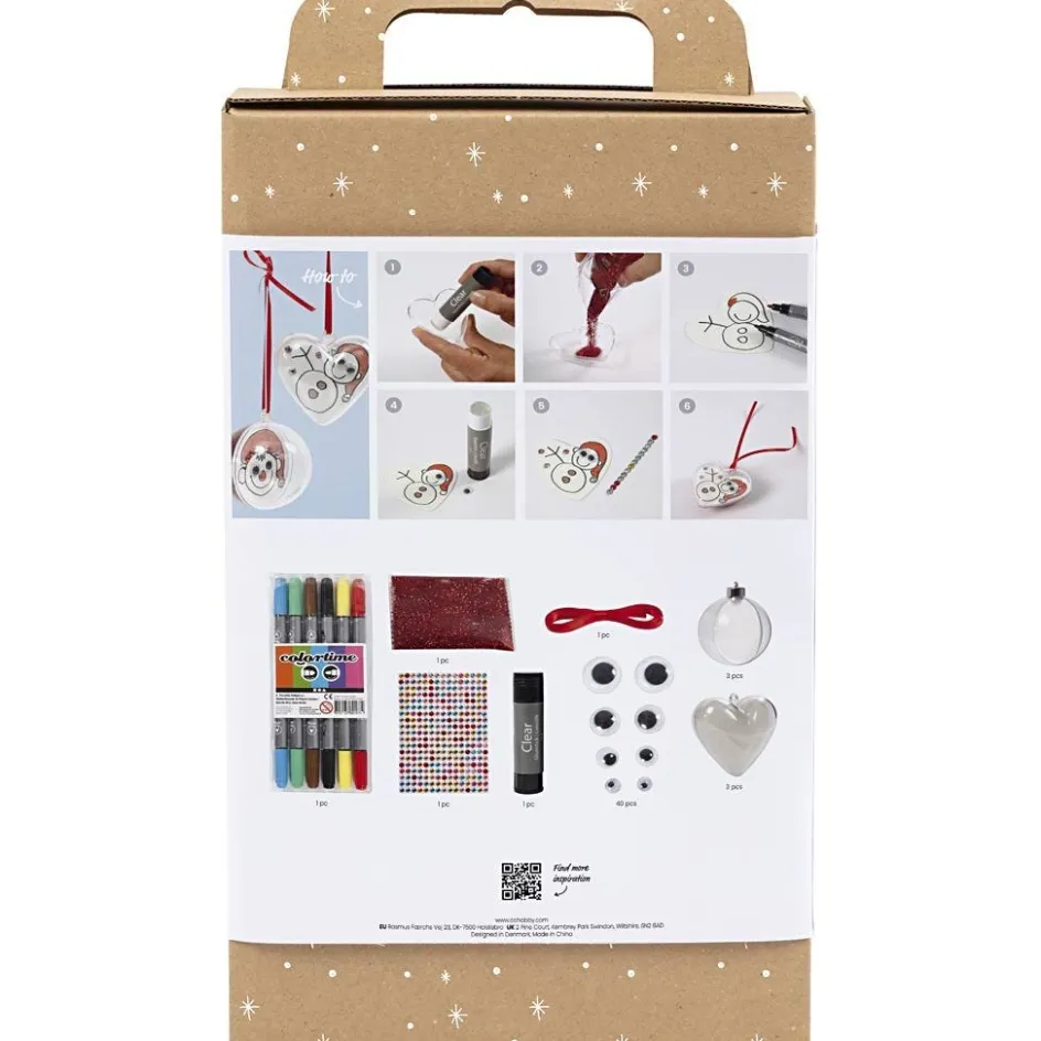 Creativ Company Craft Kit Decoration| Figures, Eggs And Animals For Decorating|Diy-Kits, Items For Decoration