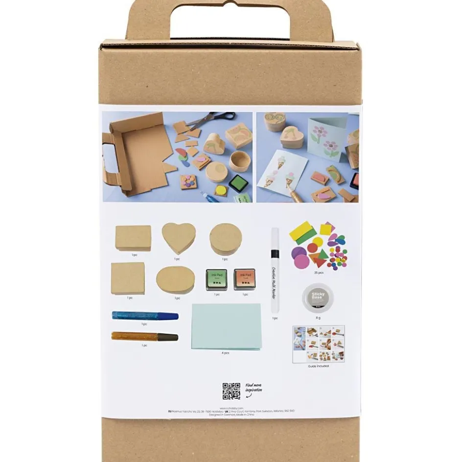 Creativ Company Craft Kit Foam Printing| Diy-Kits, Paints And Painting Accessories
