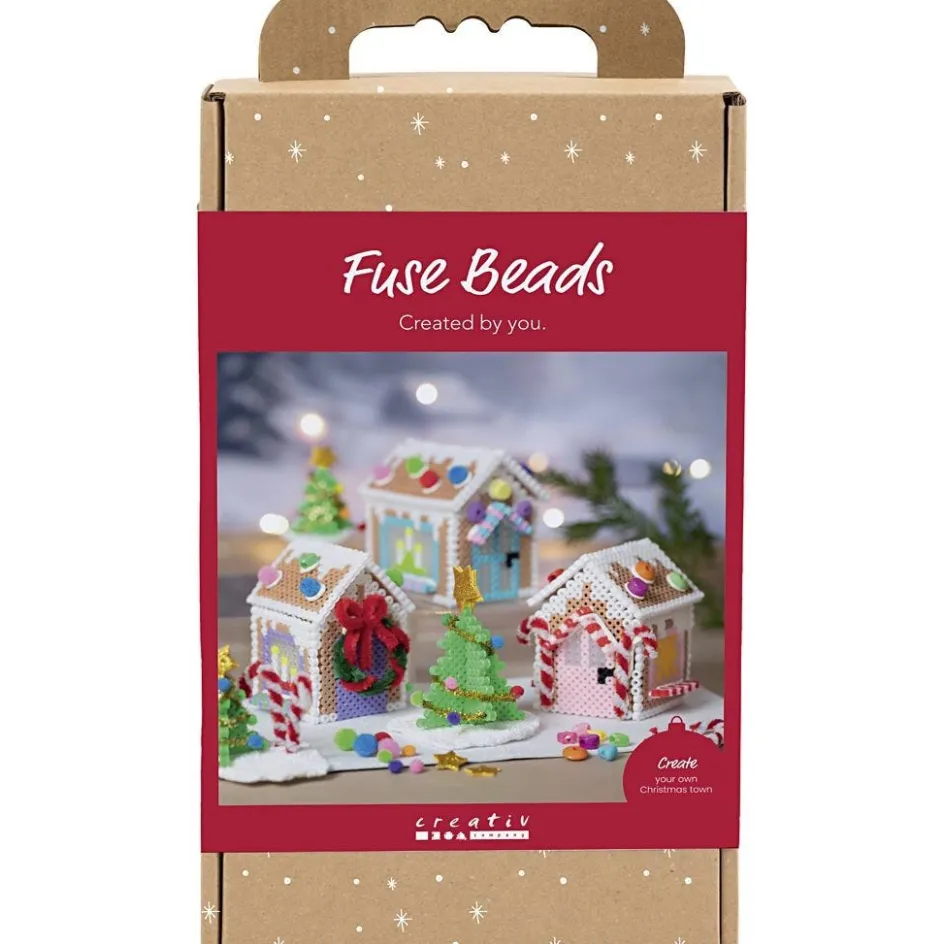 Creativ Company Craft Kit Fuse Beads| Tube Beads|Diy-Kits, Beads And Jewellery Making