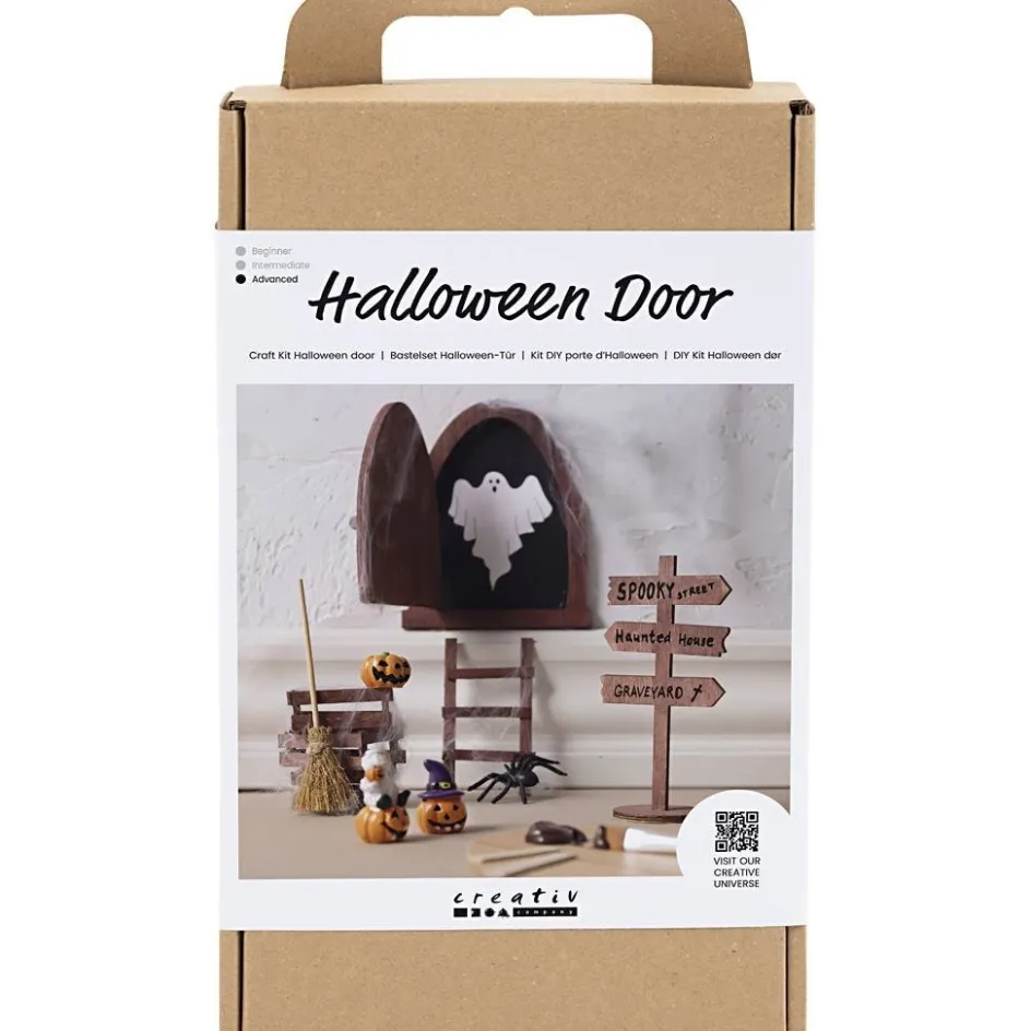 Creativ Company Craft Kit Halloween Door| Diy-Kits, Basic Items And Tools
