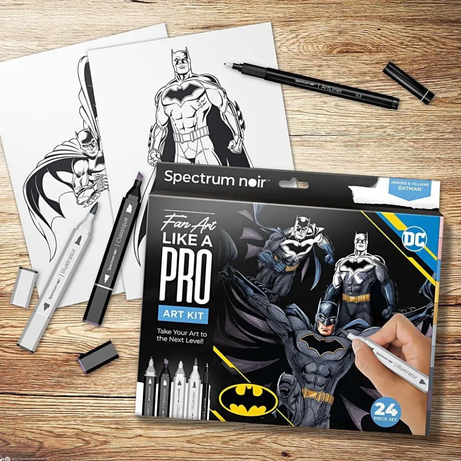 Creativ Company Craft Kit Illustration| Felt Tips|Pencils And Chalks