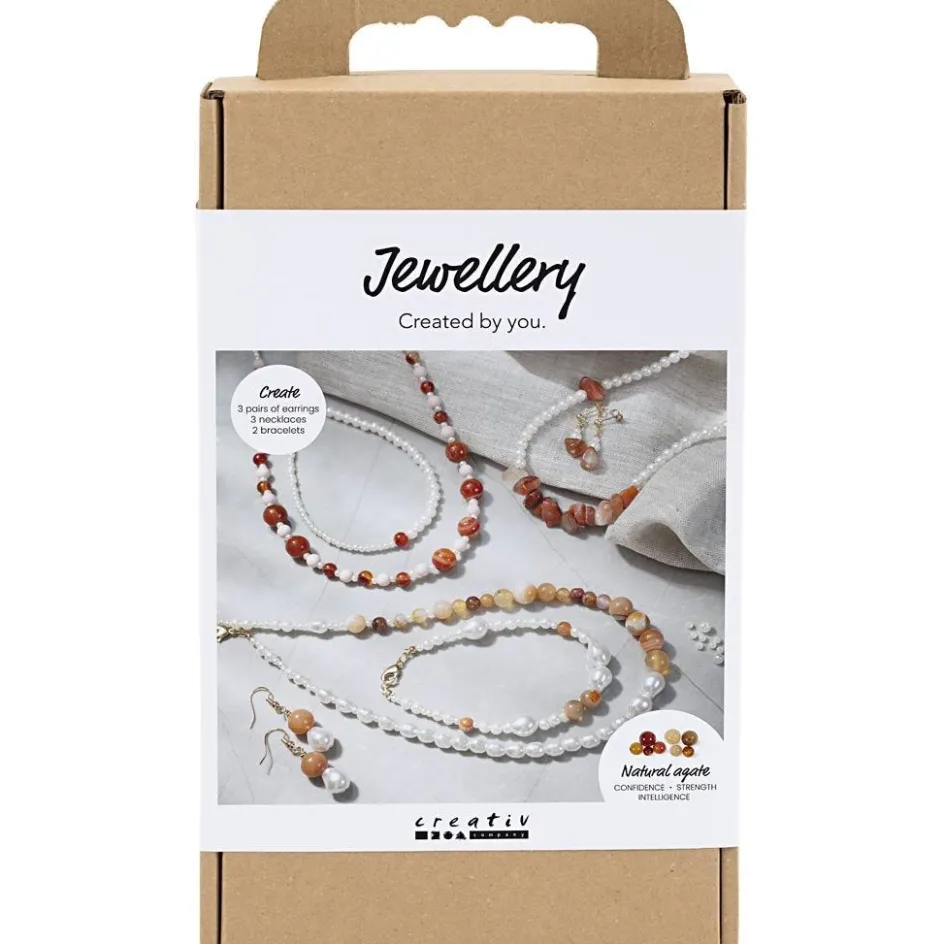 Creativ Company Craft Kit Jewellery| Beads|Diy-Kits, Beads And Jewellery Making