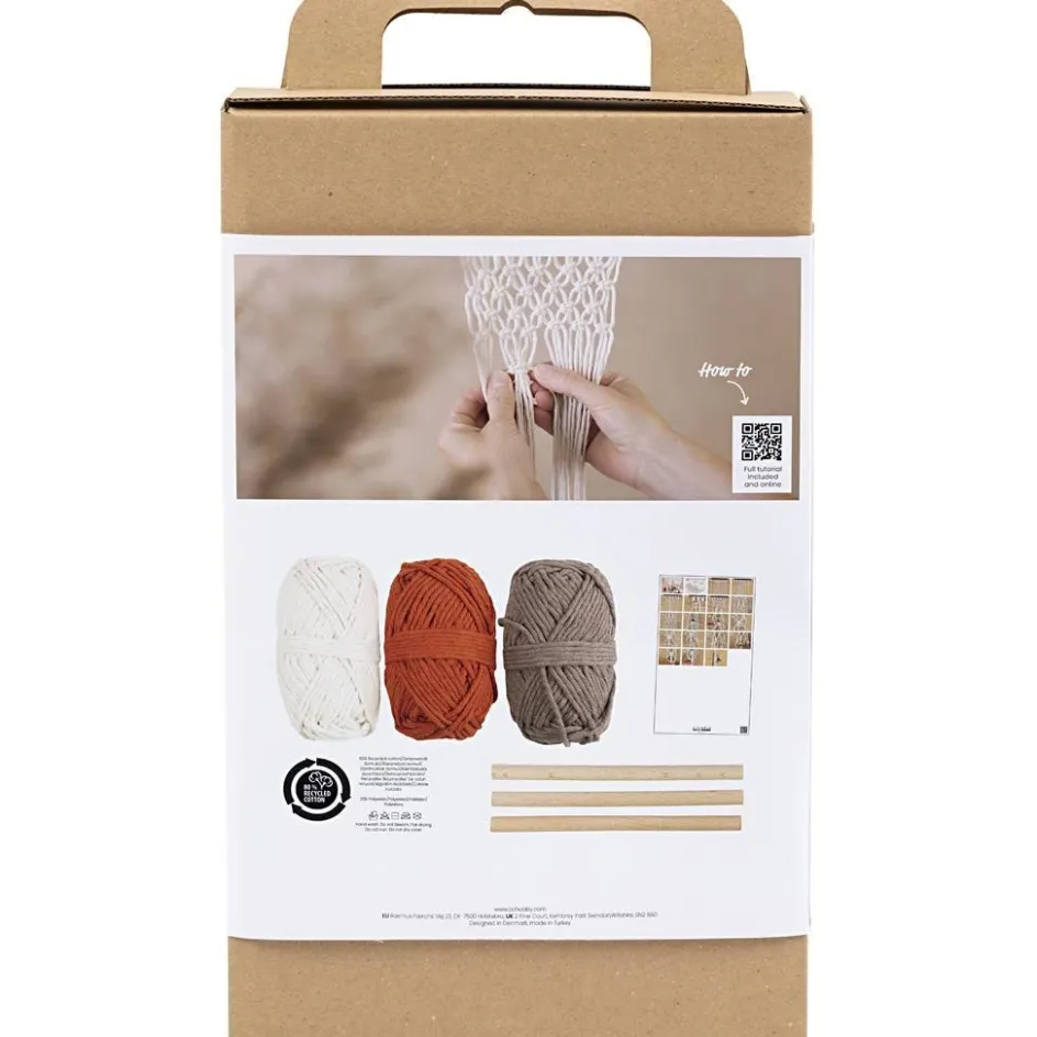 Creativ Company Craft Kit Macramé| Macramé|Diy-Kits, Textiles And Yarn