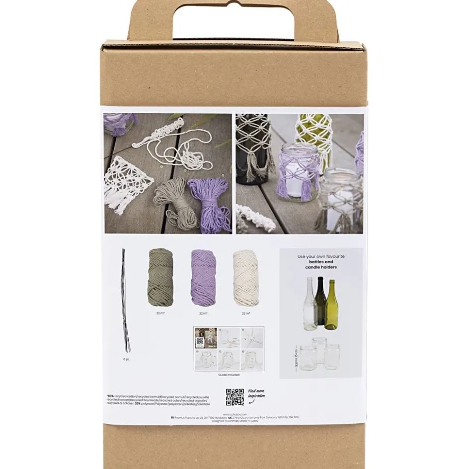 Creativ Company Craft Kit Macramé| Macramé|Diy-Kits, Textiles And Yarn
